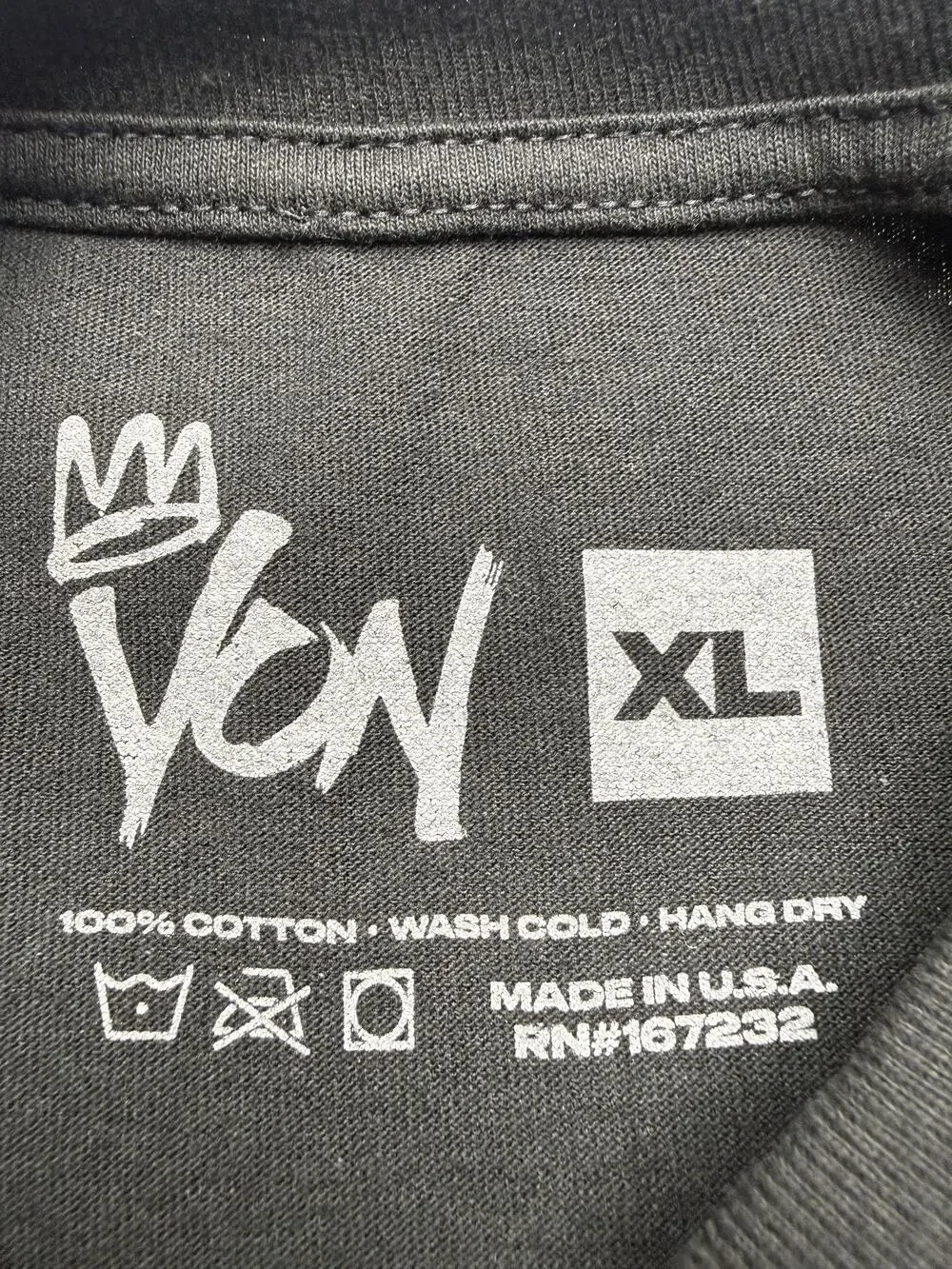 King Von Shirt Mens XL Black Car Photo Graphic Tee Rap Hip Hop Music Streetwear